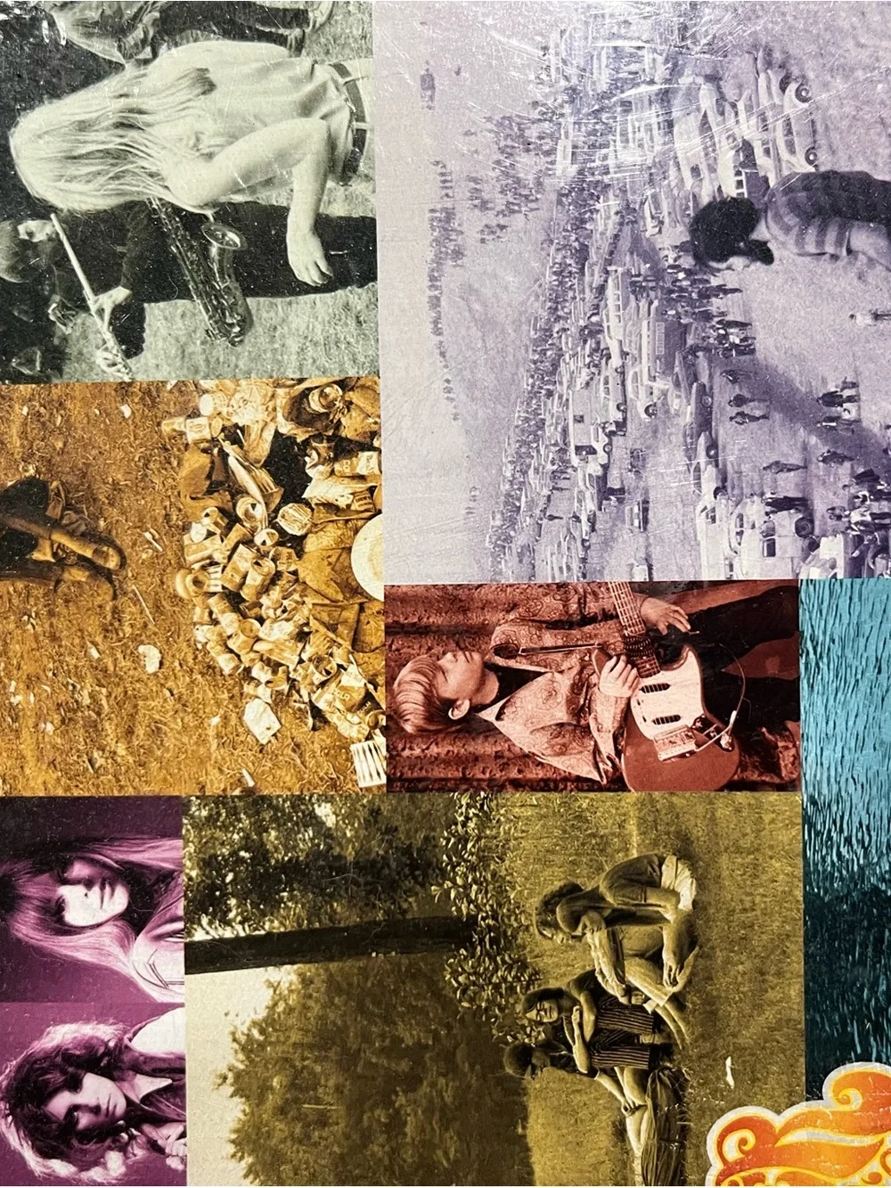 60s Love Collection Kids Puzzle - Multicolor Retro Photographs